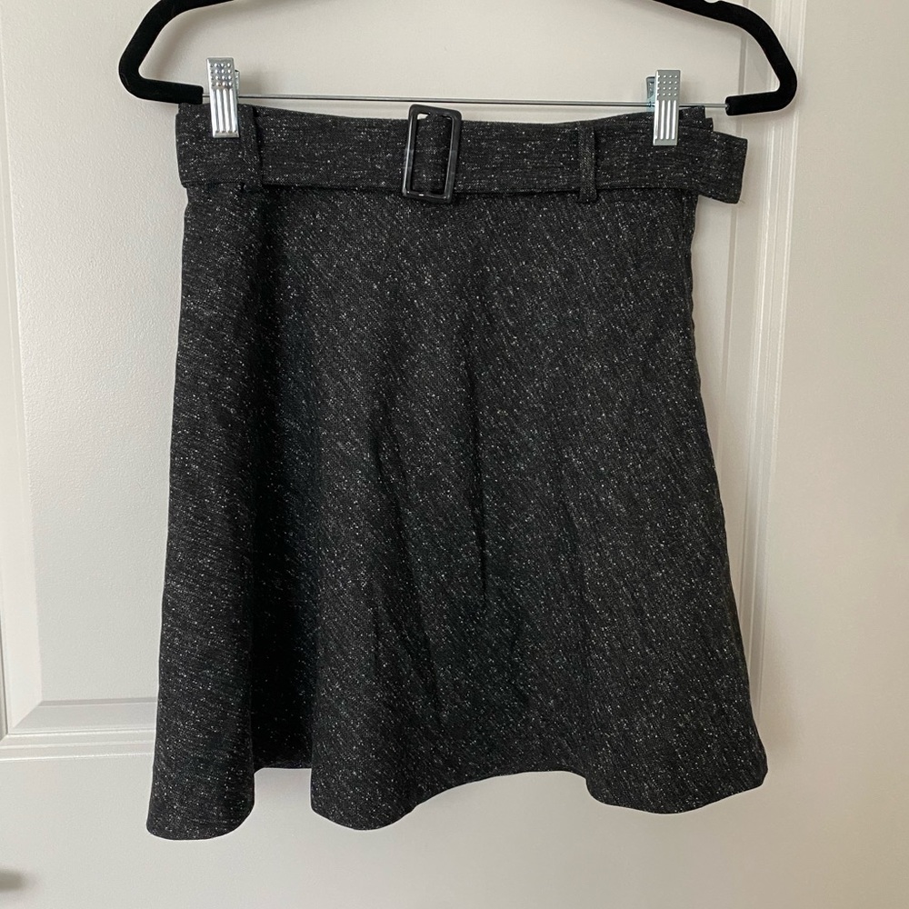 Belted skirt
